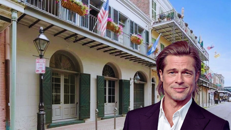 Brad Pitt's House in New Orleans    