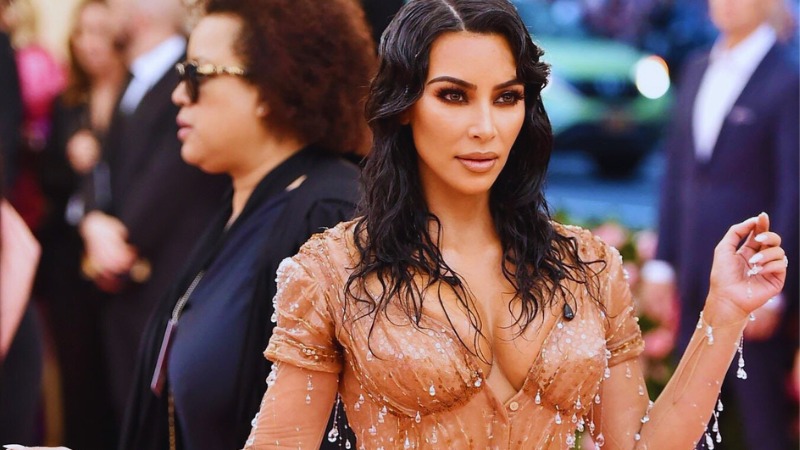 Kim Kardashian at the Met Gala 2021 