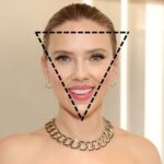 What are the features of triangle face shape?