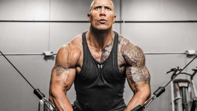 the rock shoulders workout