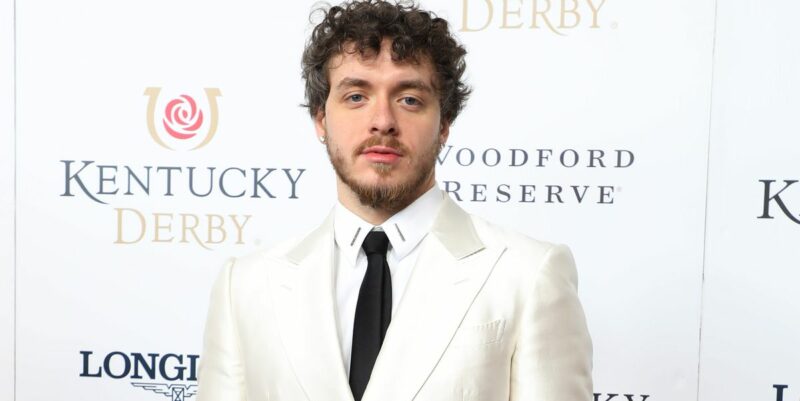 jack harlow white suit couch